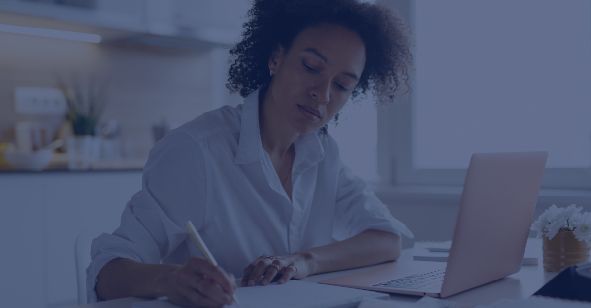 a lady looking at the ACAS code of practice.